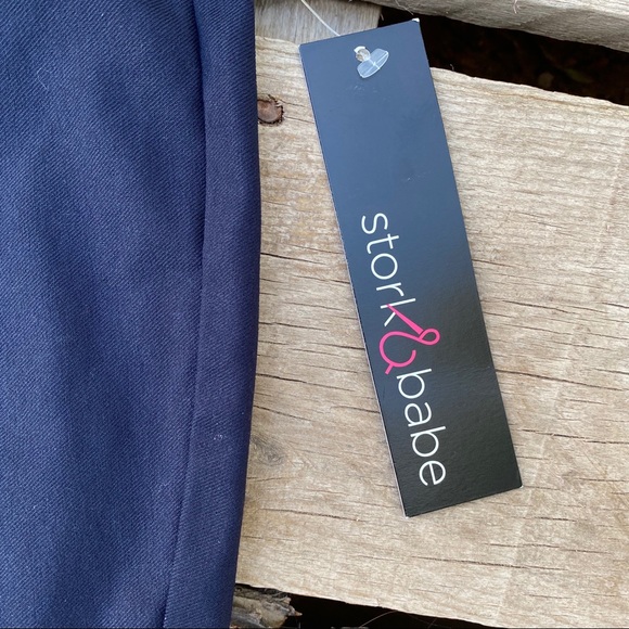 NWT short&babe pregnancy pants regular formal L - Picture 3 of 5